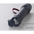 8000 Lumens T6 LED Solar Powered Flashlight